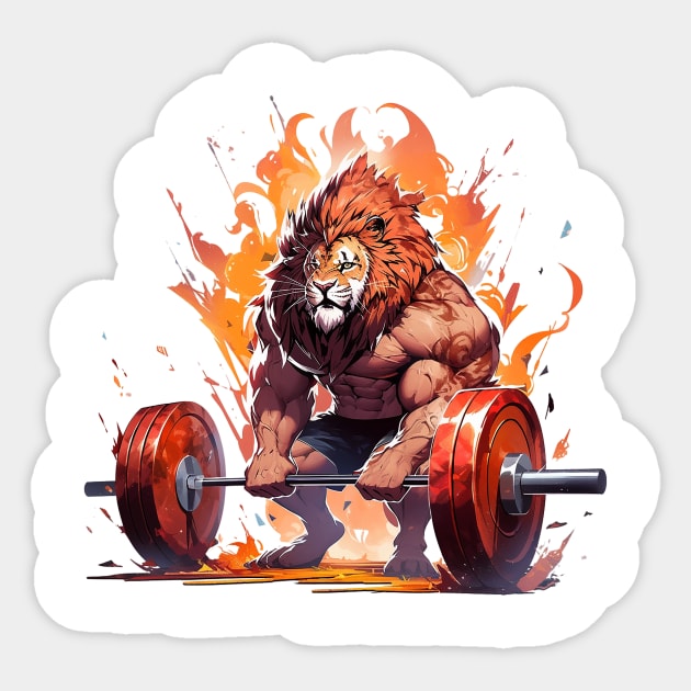 lion Sticker by enzo studios